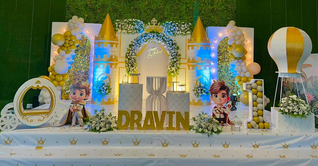 Dravin's Royal Court — Themed Birthday in Bangalore, IN